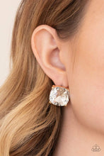 Load image into Gallery viewer, Paparazzi Earrings -  Royalty High - Oversized Gold
