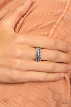 Load image into Gallery viewer, Paparazzi Ring -   Tangible Texture - Silver - Fashion Fix
