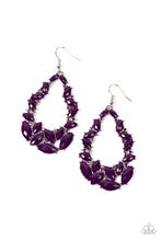 Load image into Gallery viewer, Paparazzi Earrings - Tenacious Treasure - Purple
