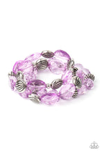 Load image into Gallery viewer, Paparazzi Bracelet -    Crystal Charisma - Purple
