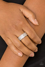 Load image into Gallery viewer, Paparazzi Ring - Feeling Fab-YOU-less - white

