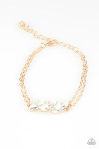 Paparazzi Bracelet -  Pretty Priceless - gold