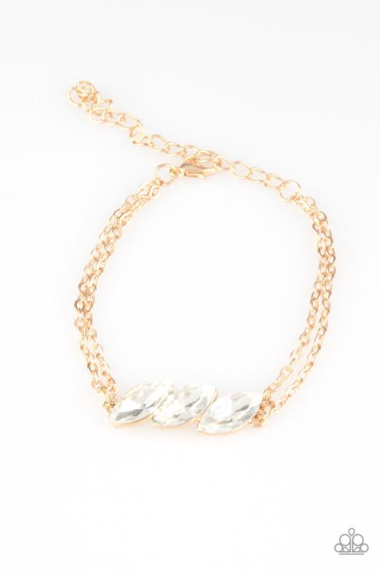 Paparazzi Bracelet -  Pretty Priceless - gold