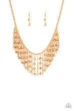 Load image into Gallery viewer, Paparazzi Necklace -   Rebel Remix - Gold
