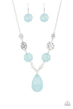 Load image into Gallery viewer, Paparazzi Necklace - DEW What You Wanna DEW - Blue
