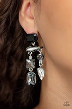Load image into Gallery viewer, Paparazzi Earrings - Hazard Pay - Silver
