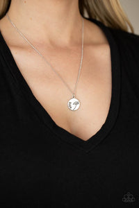 Paparazzi Necklace - Hold On To Hope - Silver