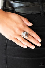 Load image into Gallery viewer, Paparazzi ring - Make Waves - White
