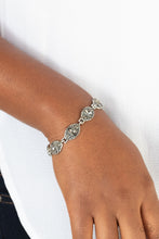 Load image into Gallery viewer, Paparazzi Bracelet - Crown Privilege - Silver
