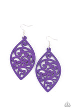 Load image into Gallery viewer, Paparazzi Earrings - Coral Garden - Purple
