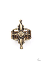 Load image into Gallery viewer, Paparazzi Ring - Westward Expansion - Brass
