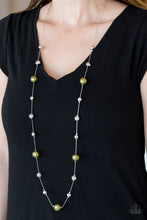 Load image into Gallery viewer, Paparazzi Necklace - Eloquently Eloquent - Green
