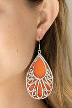 Load image into Gallery viewer, Paparazzi Earrings -  Loud and Proud - Orange
