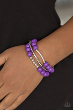 Load image into Gallery viewer, Paparazzi Bracelet  - New Adventures - Purple
