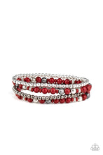 Load image into Gallery viewer, Paparazzi Bracelet - Stacked Style Maker - Red
