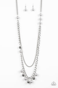 Paparazzi Necklace - Modern Musical - Silver
