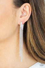 Load image into Gallery viewer, Paparazzi Earrings - Radio Waves - White
