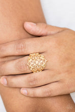 Load image into Gallery viewer, Paparazzi Ring - Victorian Valor - Gold
