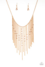 Load image into Gallery viewer, Paparazzi Necklace - First Class Fringe - Gold
