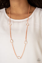 Load image into Gallery viewer, Paparazzi Necklace - Teardrop Timelessness - Copper
