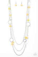 Load image into Gallery viewer, Paparazzi Necklace - Beachside Babe - Yellow
