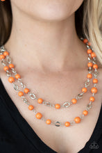 Load image into Gallery viewer, Paparazzi necklace - Essentially Earthy - Orange
