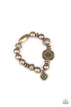 Load image into Gallery viewer, Paparazzi Bracelet - Aesthetic Appeal - Brass
