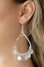 Load image into Gallery viewer, Paparazzi Earrings - Meet Your Music Maker - Silver
