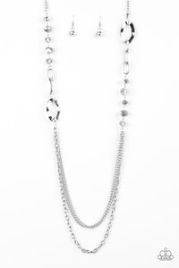 Paparazzi Necklace - Modern Girl Glam - Silver