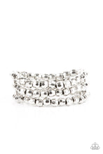 Load image into Gallery viewer, Paparazzi Bracelet -Magnetically Maven - Silver
