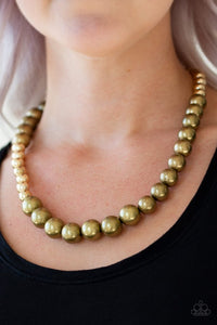 Paparazzi Necklace - Power To The People - Brass