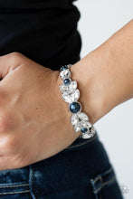Load image into Gallery viewer, Paparazzi Bracelet - Regal Reminiscence - Blue
