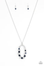 Load image into Gallery viewer, Paparazzi Necklace - Spotlight Social - Blue
