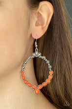 Load image into Gallery viewer, Paparazzi Earrings - Thai Treasures - Orange
